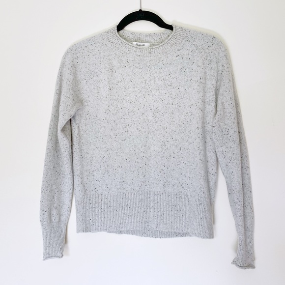 Donegal cashmere roll-trim sweater from Madewell - Picture 4 of 12